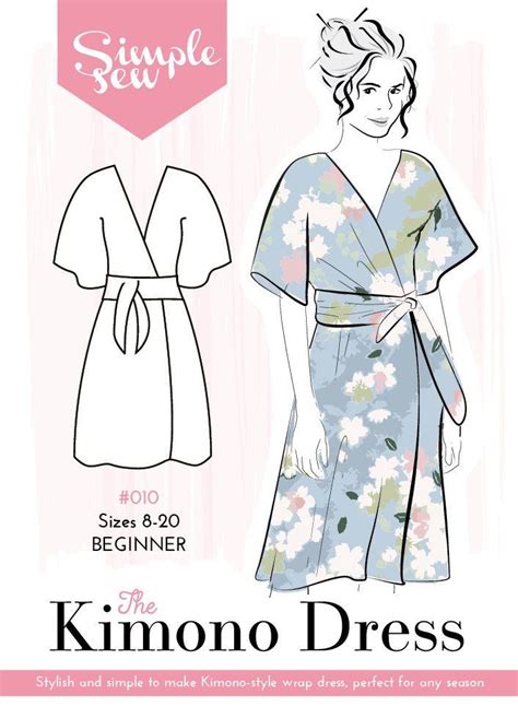 kimono dress pattern sewing|traditional kimono dress pattern.